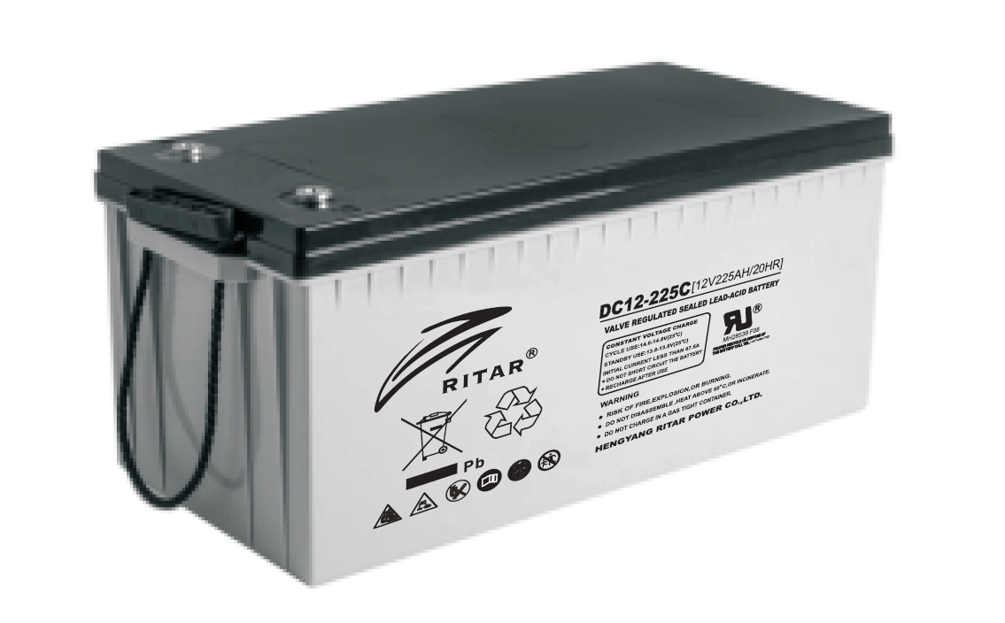 Bleibatterie als AGM-Verbraucherbatterie Ritar